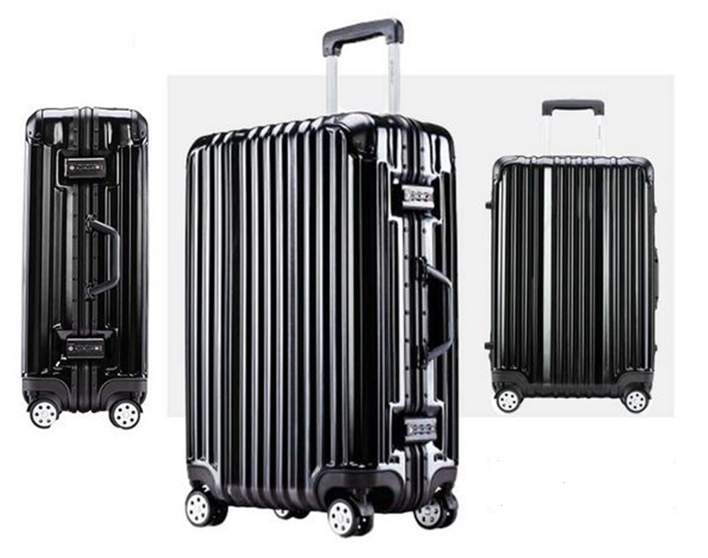 鉄道運行スーツケース Lサイズ キャリーケースキャリーバッグストッパー付き容量拡張機能 旅行かばん・小分けバッグ