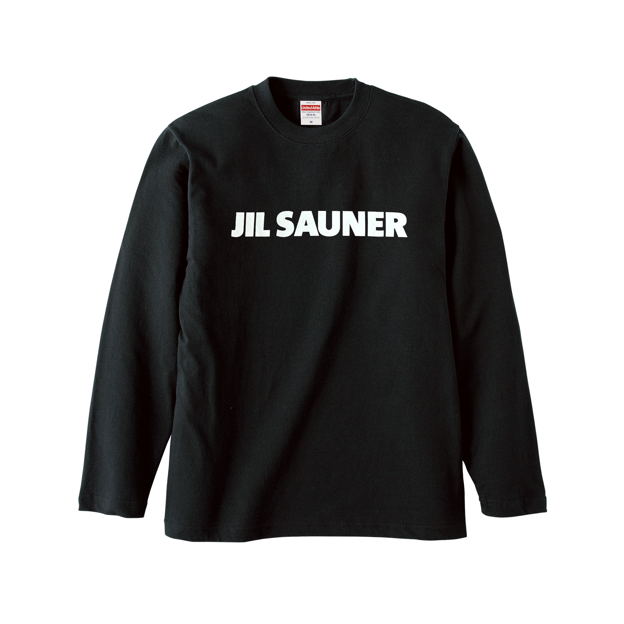 JIL SAUNER ジルサウナ─ ロンT 長袖 ロングスリーブ 白 黒 Tシャツ ギャグ ネタ ウケ狙い パロディ おもしろ プリント 厚め  ゆったり サウナ お風呂 銭湯