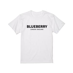 BLUEBERRY  Tシャツ 半袖 白 黒 ギャグ ネタ ウケ狙い パロディ おもしろ 面白い プ...