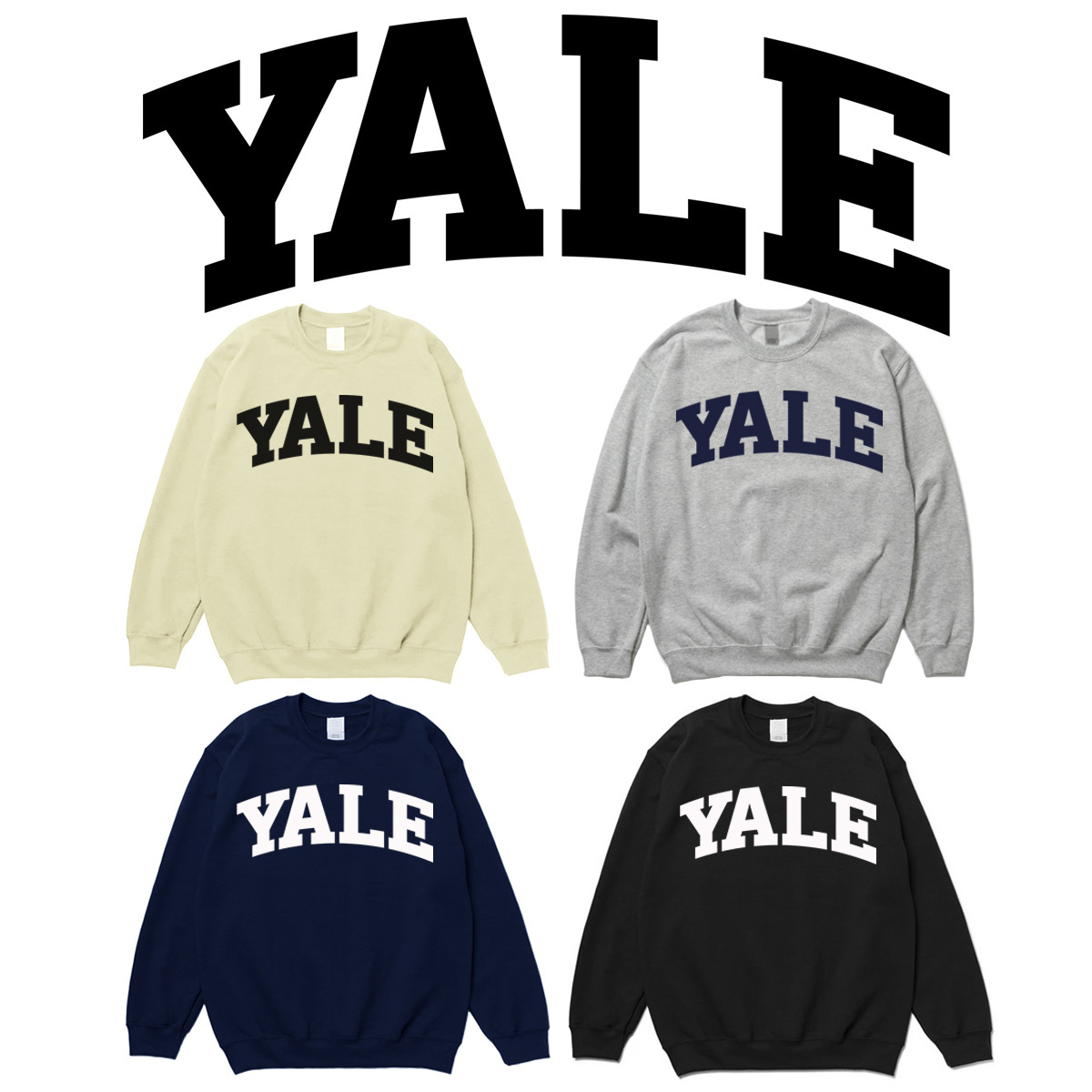 YALE/エール大 ロゴスウェット 90年前後 Made in USA (USED) | ch