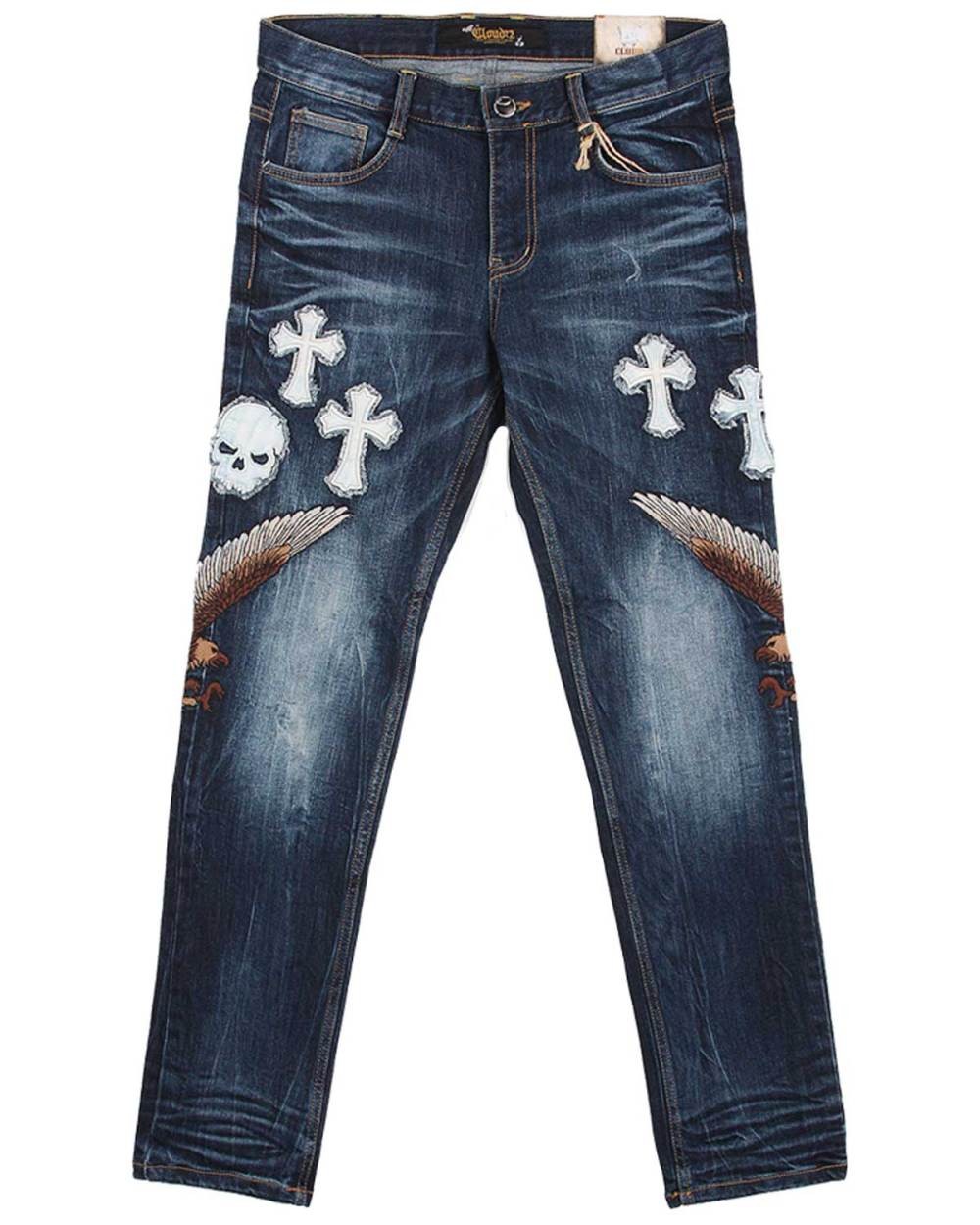ストレッチ デニム インポート クラウド72 CLOUD72 A品 メンズ 
