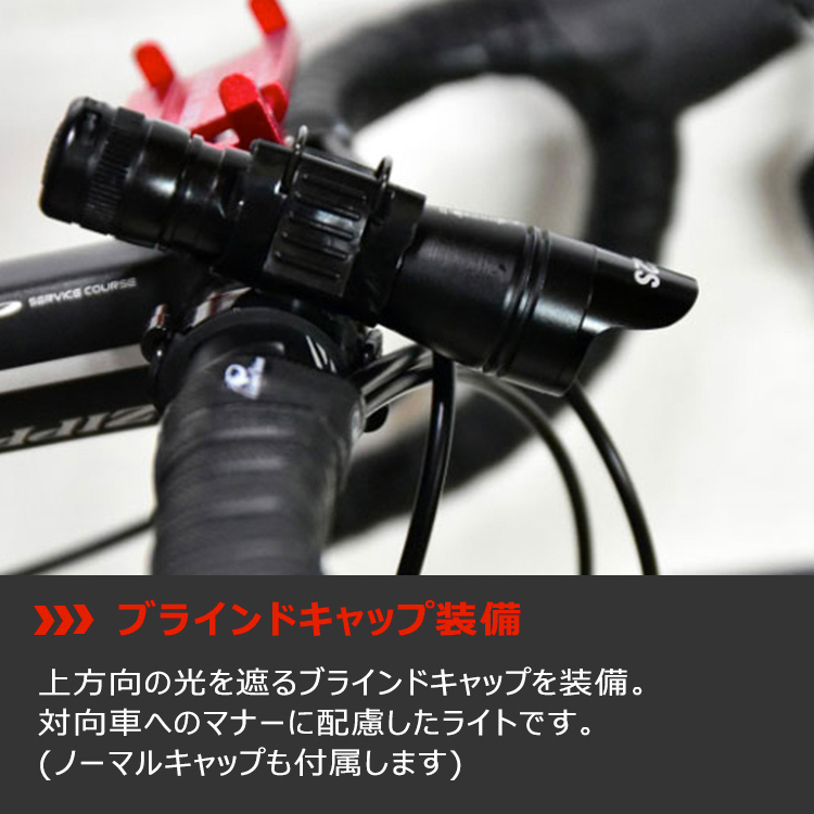 BLACKWOLF MINIZOOM-2S ライト BLACKWOLF(ブラックウルフ)】ハンディライト ズームタイプ mini