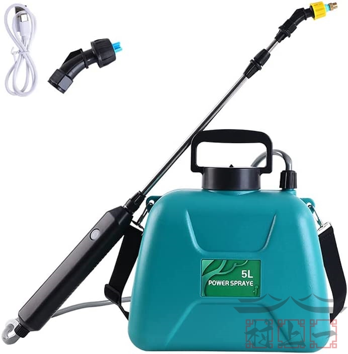 色々な色々な噴霧器 電動 5L 充電式 背負式 軽量 バッテリー式 除草剤 農薬 背負い 低騒音 肩に優しい 散布 洗車 散水 芝生 畑 除草 園芸  消毒 農業用