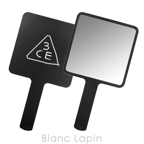 スリーコンセプトアイズ 3CE スクエアハンドミラー #BLACK [990315]｜blanc-lapin