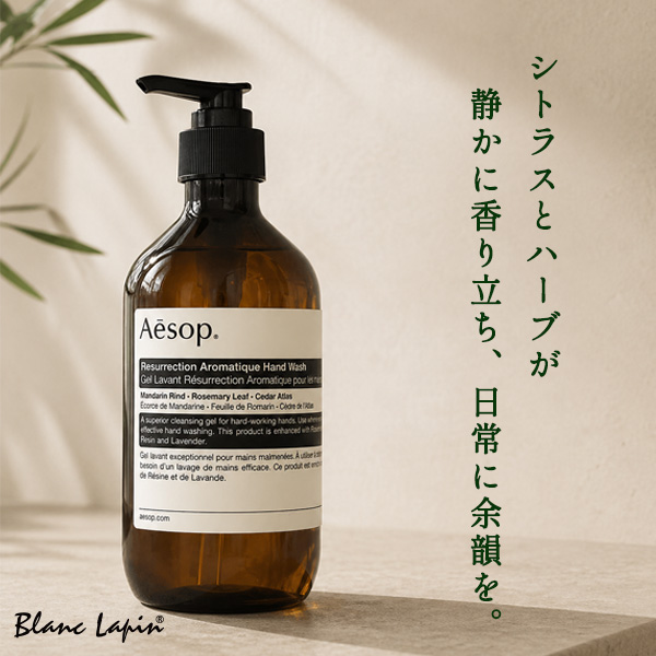 7-64　Aesop アロマティックハンドウォッシュ・ボディクレンザー Aesop（イソップ） アンドラムアロマティックハンドウォッシュ 500ml