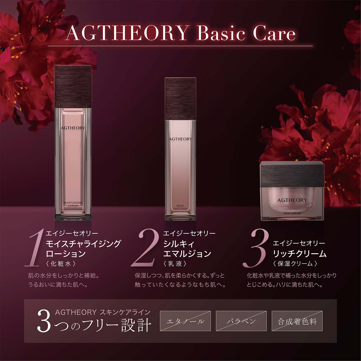 〔ポイント15％〕エイジーセオリー AGTHEORY モイスチャライジングローション 100ml [153633] | AGtheory | 04