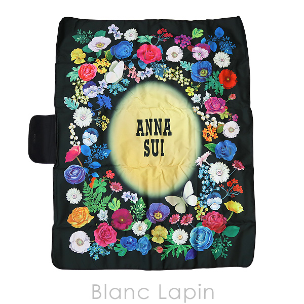 【ノベルティ】 アナスイ ANNA SUI レジャーシート #ブラック [065557]｜blanc-lapin