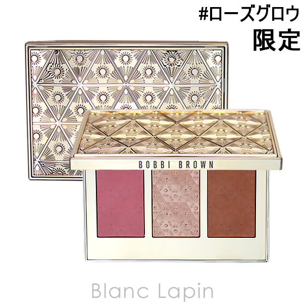 ボビイブラウン BOBBI BROWN リュクスチーク&ハイライトパレット #ローズグロウ 11.5g [310589] 〔c_coffret2023〕