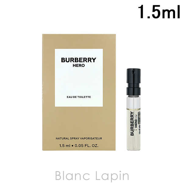 Yahoo! Yahoo!ショッピング(ヤフー ショッピング)【ミニサイズ】 バーバリー BURBERRY ヒーロー EDT 1.5ml ミニフレグランス ミニ香水 [380293]