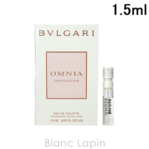 【ミニサイズ】 ブルガリ BVLGARI オムニアクリスタリン EDT 1.5ml [402883]