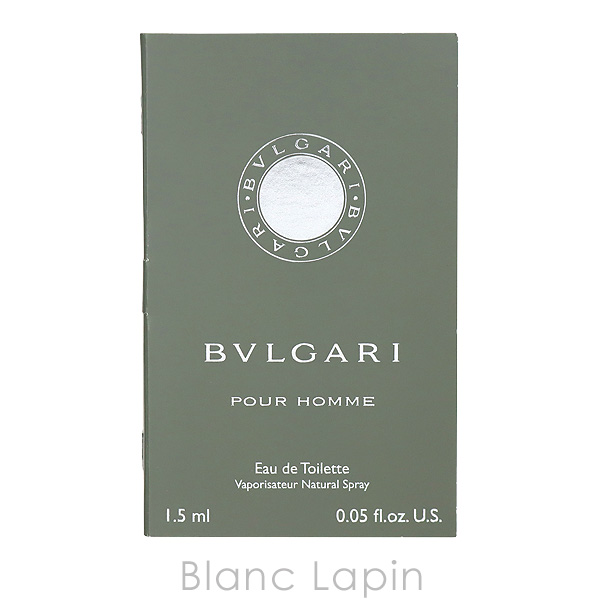 〔クーポン配布中〕【ミニサイズ】 ブルガリ BVLGARI ブルガリプールオム EDT 1.5ml [419805/836237]【メール便可】｜blanc-lapin｜06