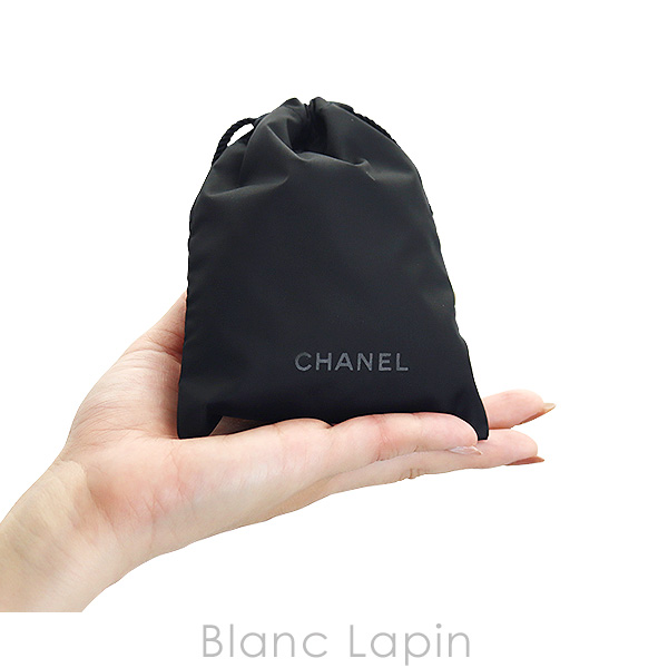 〔クーポン配布中〕【ノベルティ】 シャネル CHANEL 巾着ポーチ #ブラック [095615]【メール便可】｜blanc-lapin｜02