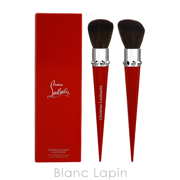 【箱・外装不良】クリスチャンルブタン CHRISTIAN LOUBOUTIN フェイスブラシセット [060196]【メール便可】｜blanc-lapin