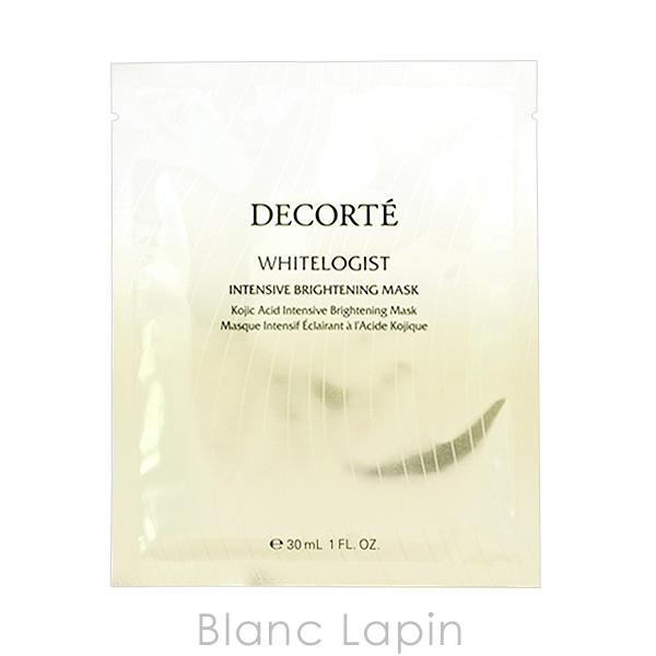 コーセー コスメデコルテ ホワイトロジスト インテンシブ ブライトニングマスク 30ml x6 マスク（シート・クリーム） [621679]【メール便可】 | DECORTE | 01