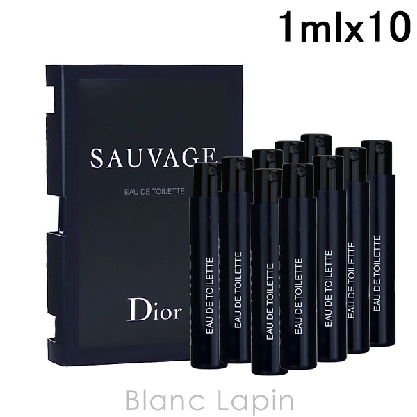 【ミニサイズセット】 クリスチャンディオール Dior ソヴァージュ EDT 1ml x10 [087825]【メール便可】｜blanc-lapin