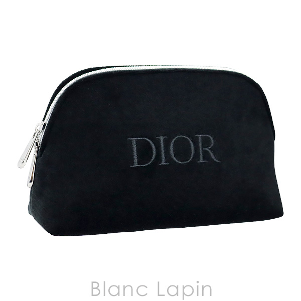〔クーポン配布中〕【ノベルティ】 クリスチャンディオール Dior ハーフムーンコスメポーチ #ブラック [700665]｜blanc-lapin