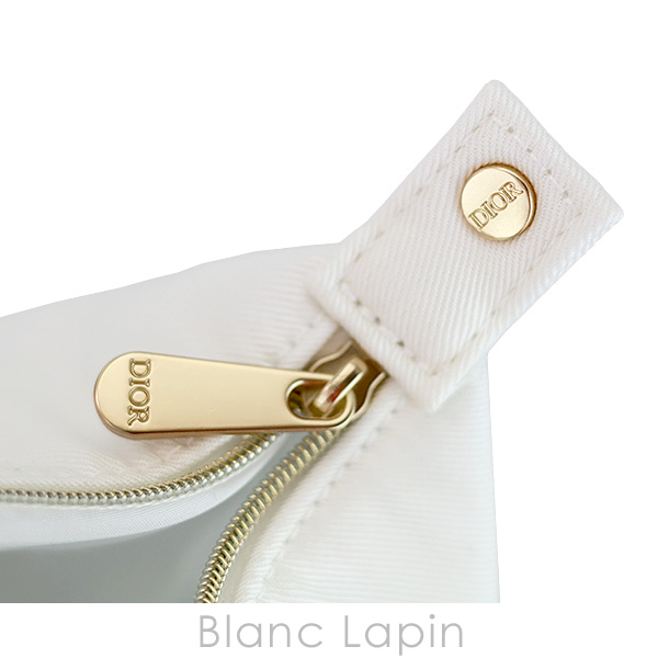 【バッグ・ポーチ汚れ】【ノベルティ】 クリスチャンディオール Dior ハンドルコスメポーチ #ホワイト [753906] | Christian Dior | 08
