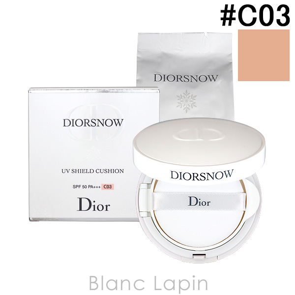 クリスチャンディオール Dior ディオールスノーUVシールドクッション #C03 15g x2 [635851]｜blanc-lapin