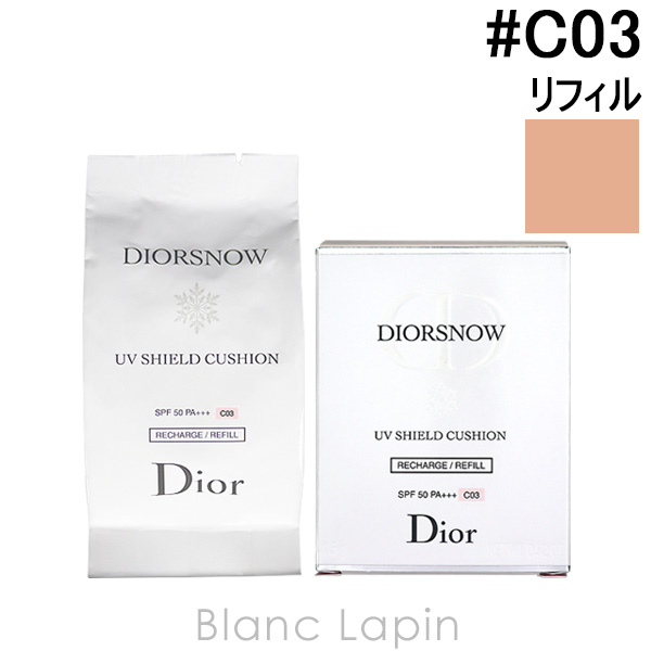 クリスチャンディオール Dior ディオールスノーUVシールドクッション リフィル #C03 15g [635882]｜blanc-lapin