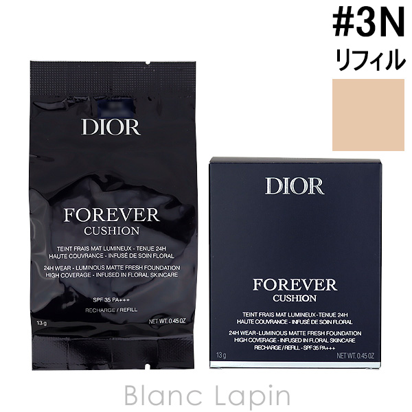 クリスチャンディオール Dior ディオールスキンフォーエヴァークッション リフィル #3N 13g [638289]｜blanc-lapin