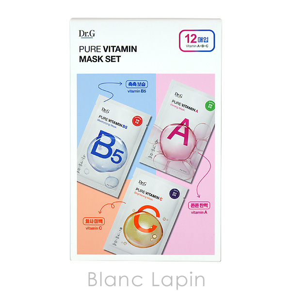 ドクタージー DR.G ピュアビタミンマスクセット 4枚 x3 [657491