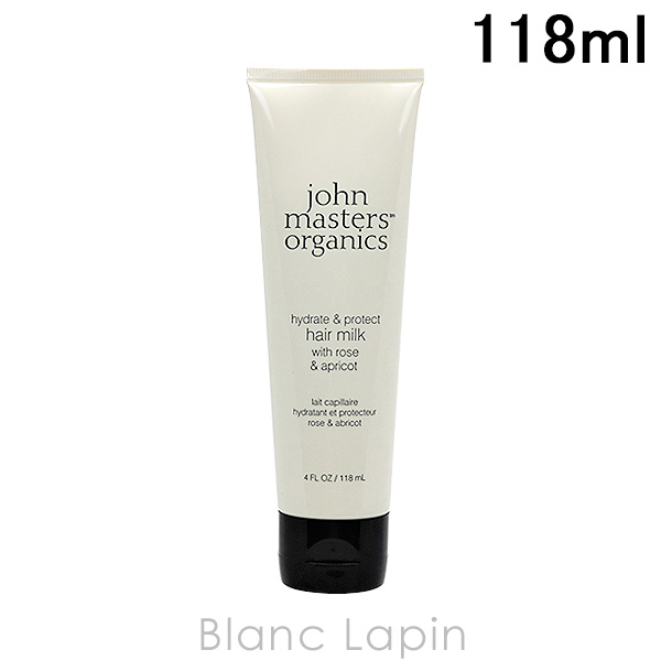 ジョンマスターオーガニック JOHN MASTERS ORGANICS R&AヘアミルクN ローズ&アプリコット 118ml [004399]