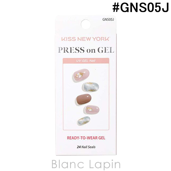 〔クーポン配布中〕キスニューヨーク KISS NEW YORK プレスオンジェル #GNS05J 24枚 [716326]【メール便可】｜blanc-lapin