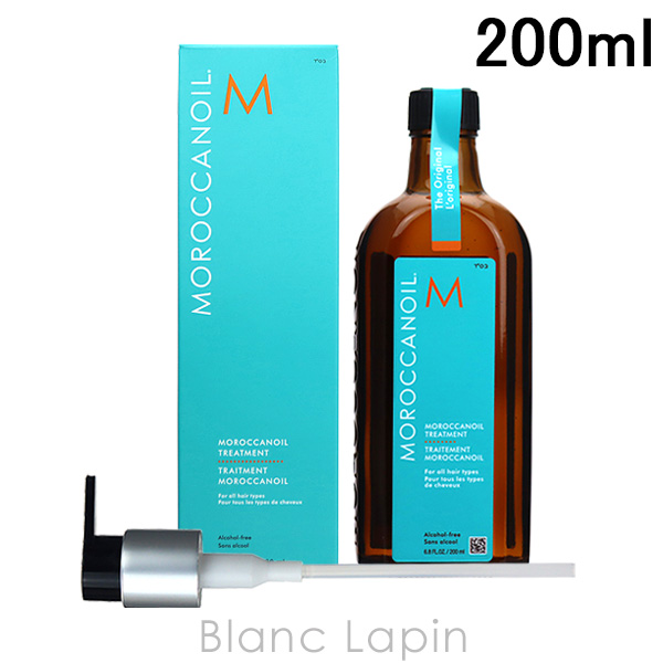 〔クーポン配布中〕モロッカンオイル MOROCCAN OIL モロッカンオイルトリートメント  ポンプ付き 200ml [521059]｜blanc-lapin