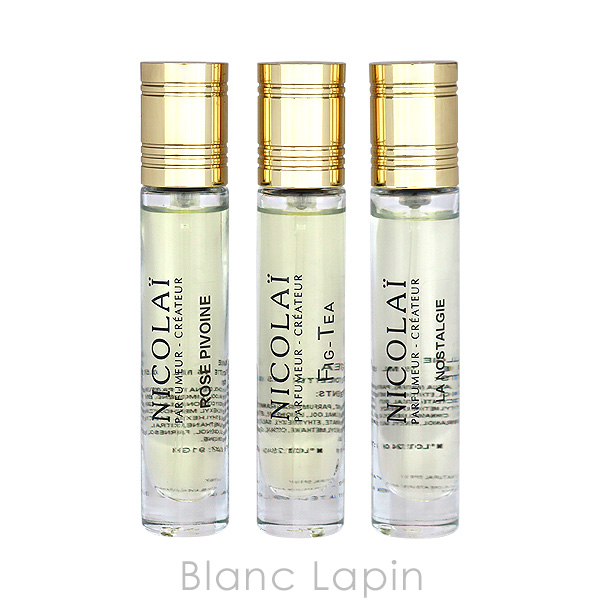 〔クーポン配布中〕【ミニサイズセット】 ニコライ NICOLAI トラベルセット 15ml x3 [022959]｜blanc-lapin｜02