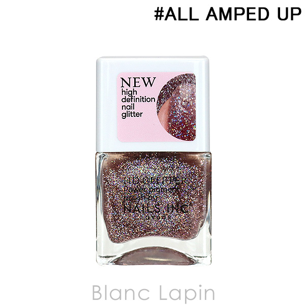 ネイルズインク NAILS INC HDグリッターネイルポリッシュ #ALL AMPED