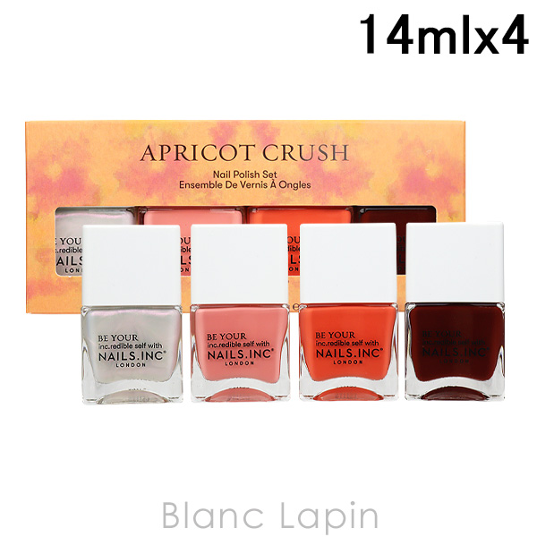 2021セールネイルズインク NAILS INC アプリコットクラッシュクワッド 14ml x4 [161089]