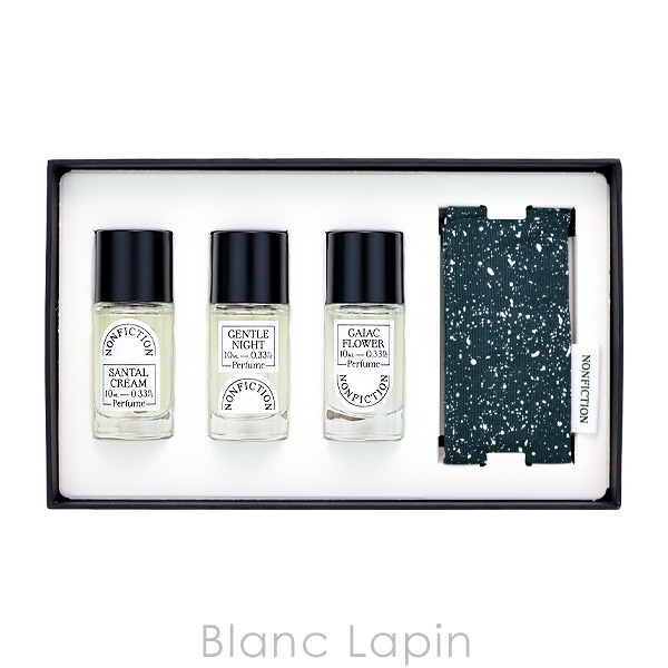 ノンフィクション NONFICTION オードパルファムミニトリオ 10ml x3 フレグランスユニセックス 香水 [837855] ノンフィクション NONFICTION オードパルファムミニトリオ 10ml x3