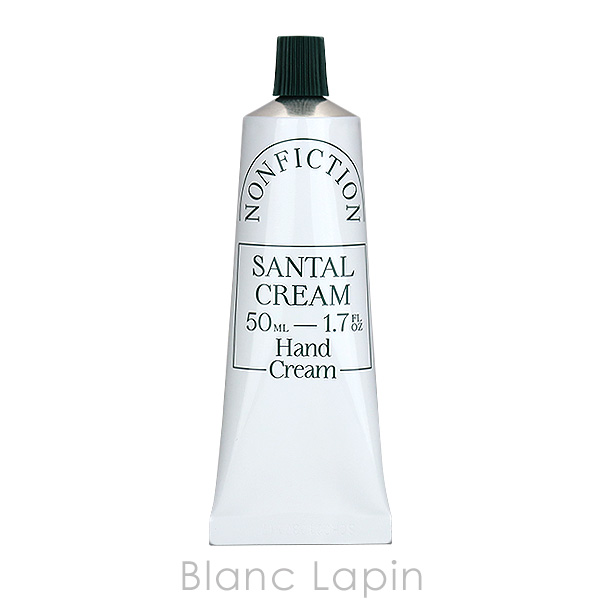 ノンフィクション NONFICTION ハンドクリーム サンタルクリーム 50ml
