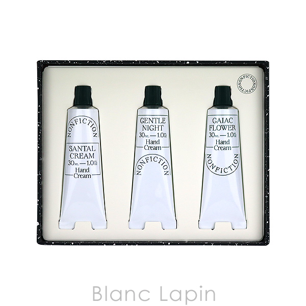 【新品・未開封】【3本セット】ハイパーノンエフクリーム ノンフィクション NONFICTION ハンドクリームミニトリオ 30mlx3 コフレ