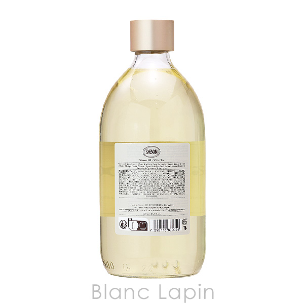 SABON（サボン） シャワーオイル ホワイトティー 500ml ボディソープ