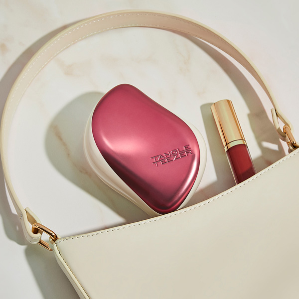 TANGLE TEEZER（タングルティーザー） コンパクトスタイラー バーガンディレッド くし/ヘアブラシ [767418] : BLANC ...