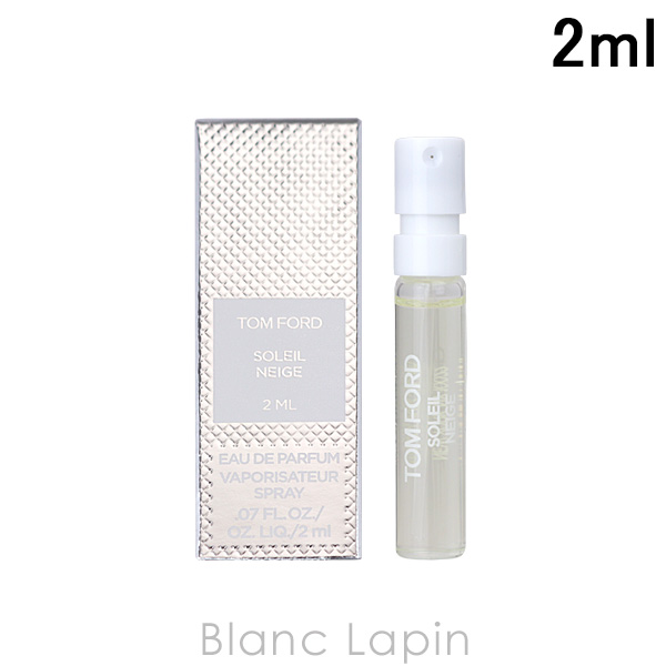 【ミニサイズ】 トムフォード TOM FORD ソレイユネージュ EDP 2ml ミニフレグランス ミニ香水 [144285]｜BLANC LAPIN