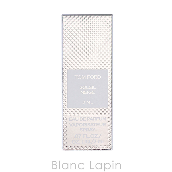 【箱・外装不良】【ミニサイズ】 トムフォード TOM FORD ソレイユネージュ EDP 2ml [144285] | TOM FORD | 05