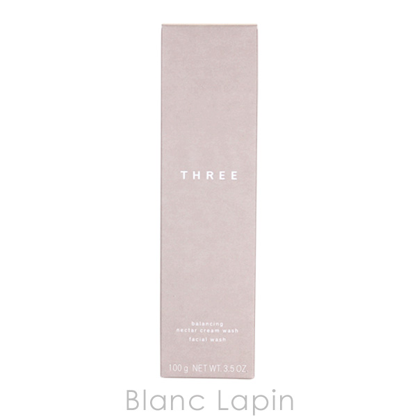 〔クーポン配布中〕スリー THREE バランシングネクタークリームウォッシュ 100g [591482]｜blanc-lapin｜05