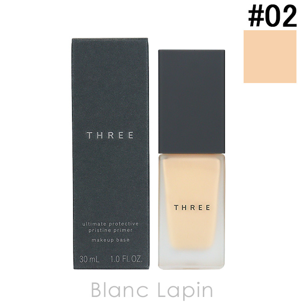 スリー THREE アルティメイトプロテクティブプリスティーンプライマー #02 トランスルーセント 30ml [596661/592892] | THREE（コスメ）