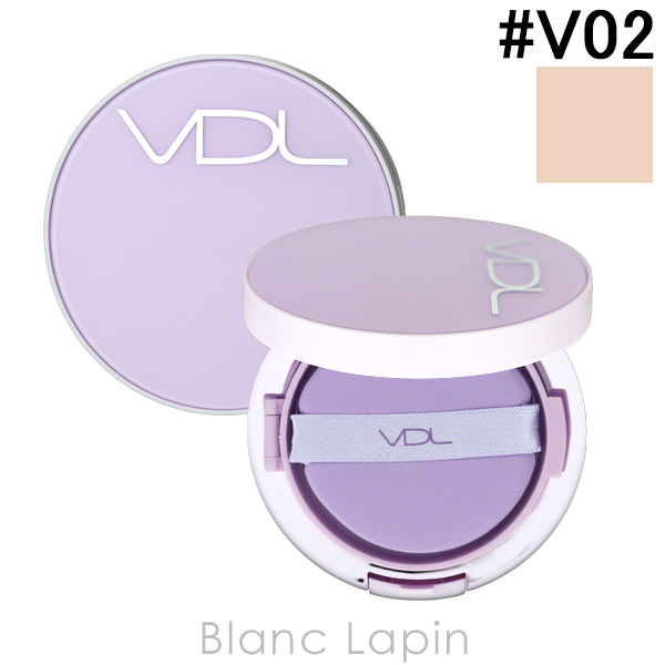 ブイディーエル VDL パーフェクティングシルキーフィットカバークッションファンデーション #V02 12g クッションファンデーション [361897]【メール便可】 | VDL