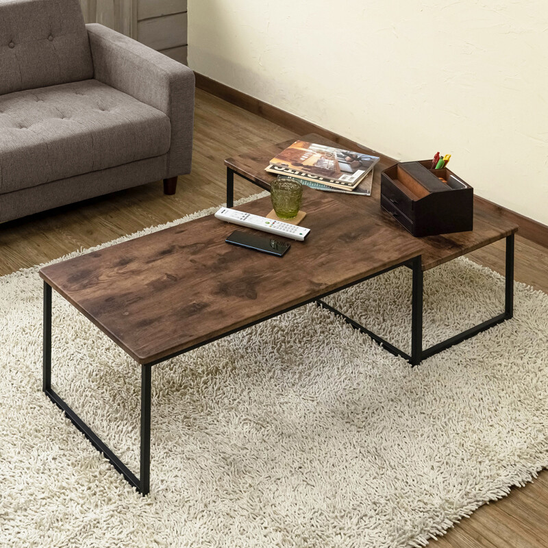センターテーブル 2点セット テーブル おしゃれ 木製 北欧 シンプル 