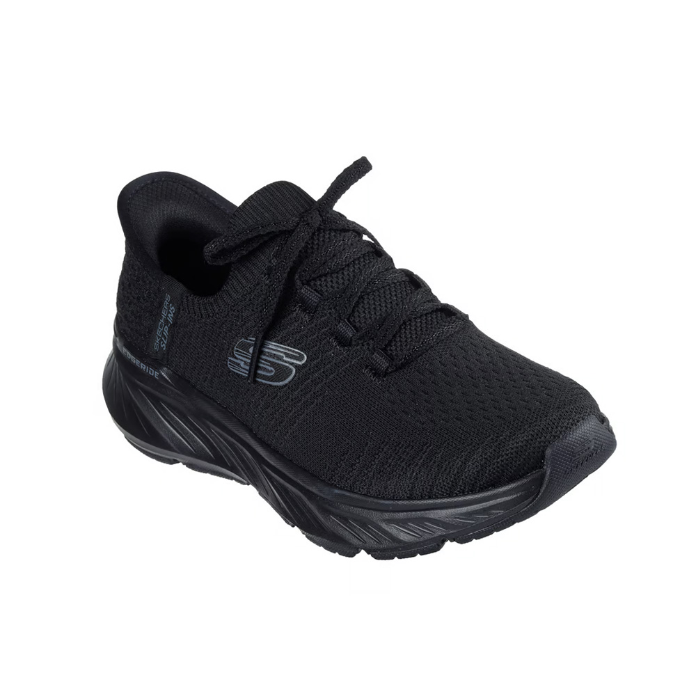 SKECHERSスケッチャーズ/エデンラックストップグレード/ホワイトｘネイビー スケッチャーズ スリップインズ：マックスクッショニング