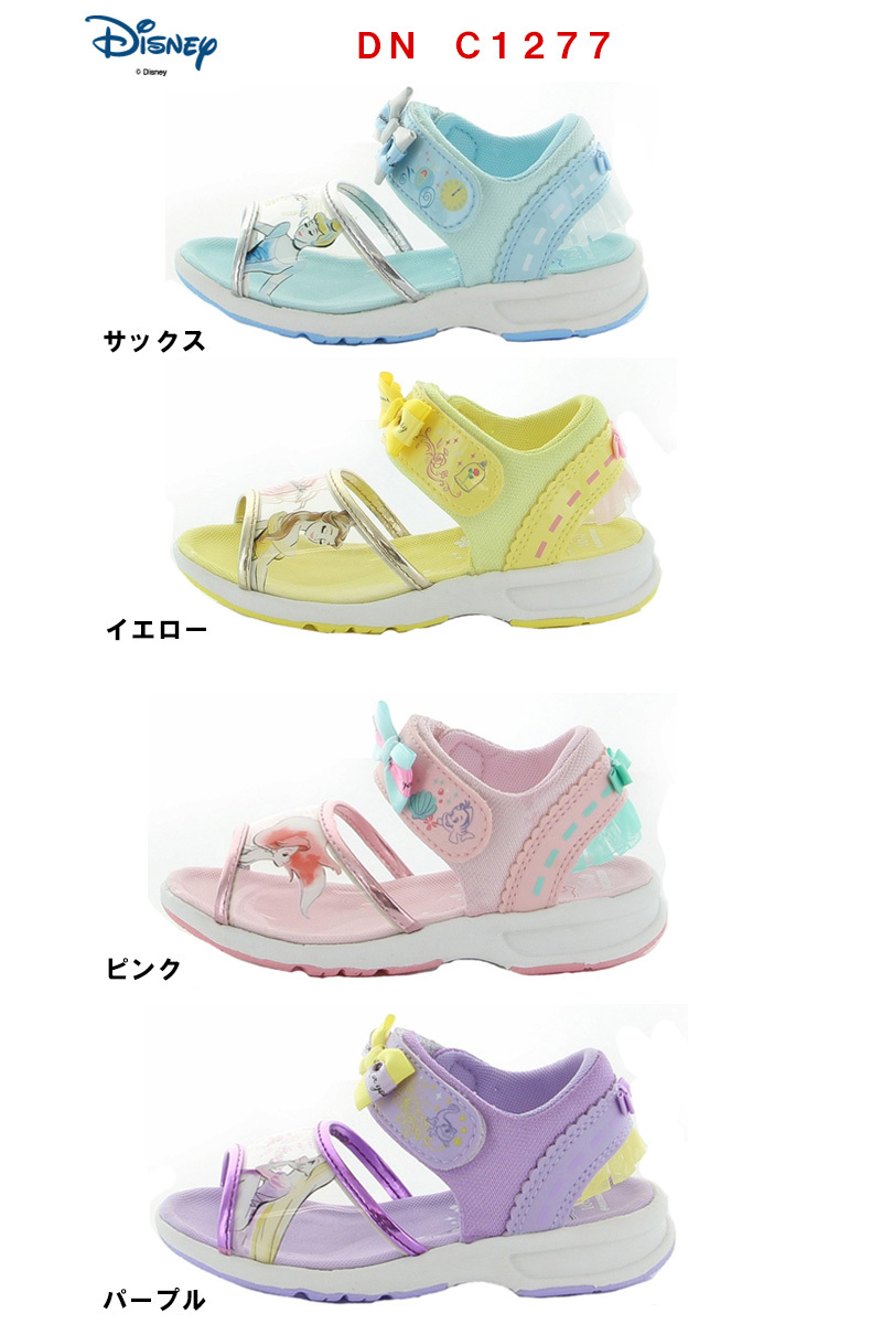 Disney ムーンスター ディズニー DN C1277 キッズ サンダル 子供