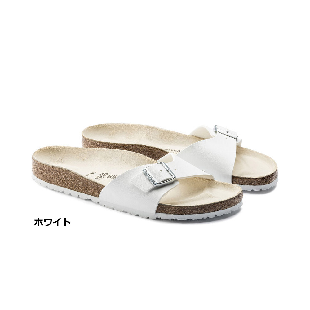 ビルケンシュトック BIRKENSTOCKマドリッド サンダル ホワイト24cm BIRKENSTOCK（ビルケンシュトック） マドリッド サンダル BIRKENSTOCK