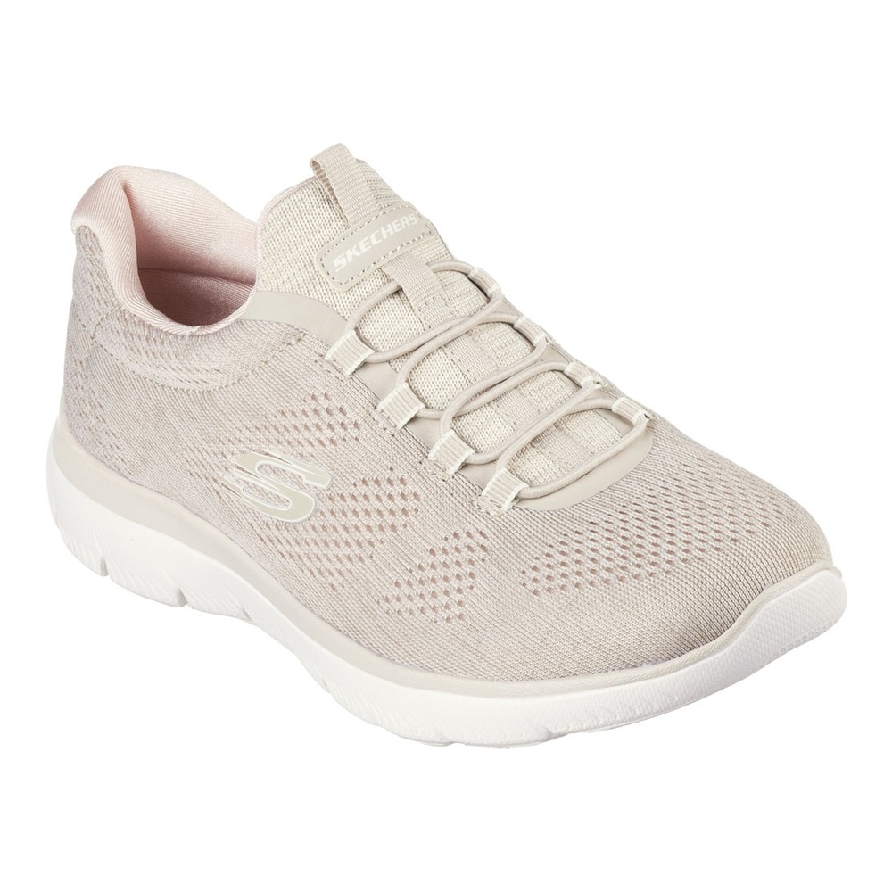 SKECHERS WIDE FIT 室外用シューズ ホワイト SKECHERS スニーカー レディース スケッチャーズ トレッキング