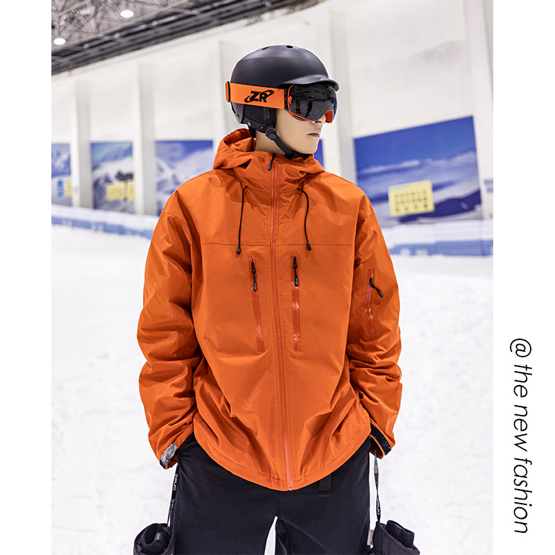 スキーウェア スノーボードウェア メンズ レディース 上下セット 中綿 裏起毛 撥水 防風 防寒 ボ...