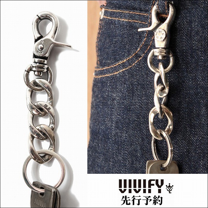 65%OFF!】【65%OFF!】VIVIFY ビビファイ キーチェーン シルバー 刻印