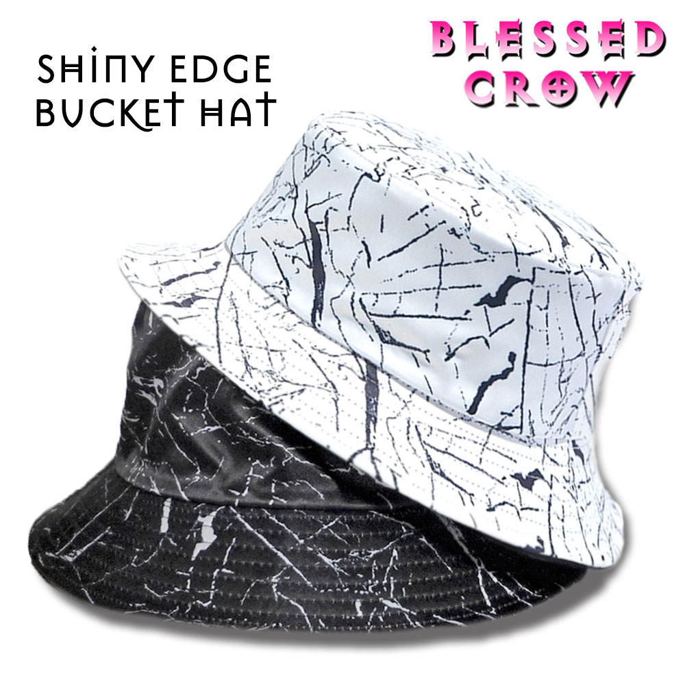 バケットハット メンズ 帽子 バケハ ShinyEdgeBucketHat レディース 春 