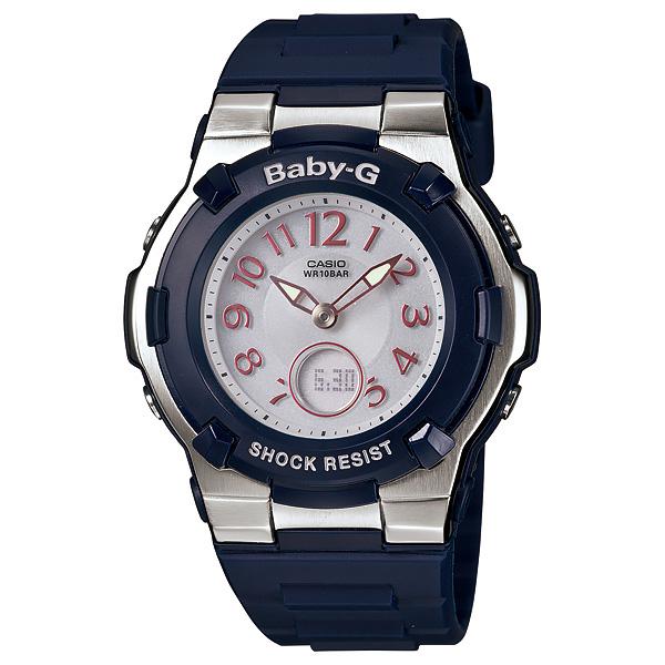 カシオ 国内正規品 電波ソーラー 腕時計 レディース ベビージー BGA-1100 select (23,0_7) ホワイト ピンク ブルー CASIO BABY-G カシオ Gショック レディース｜blessyou｜02